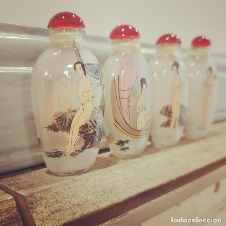 Arte: Juego Botellas Snuff Chinas - Foto 12