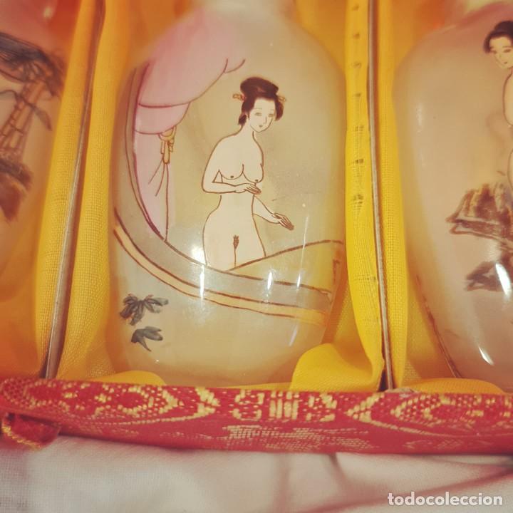 Arte: Juego Botellas Snuff Chinas - Foto 16