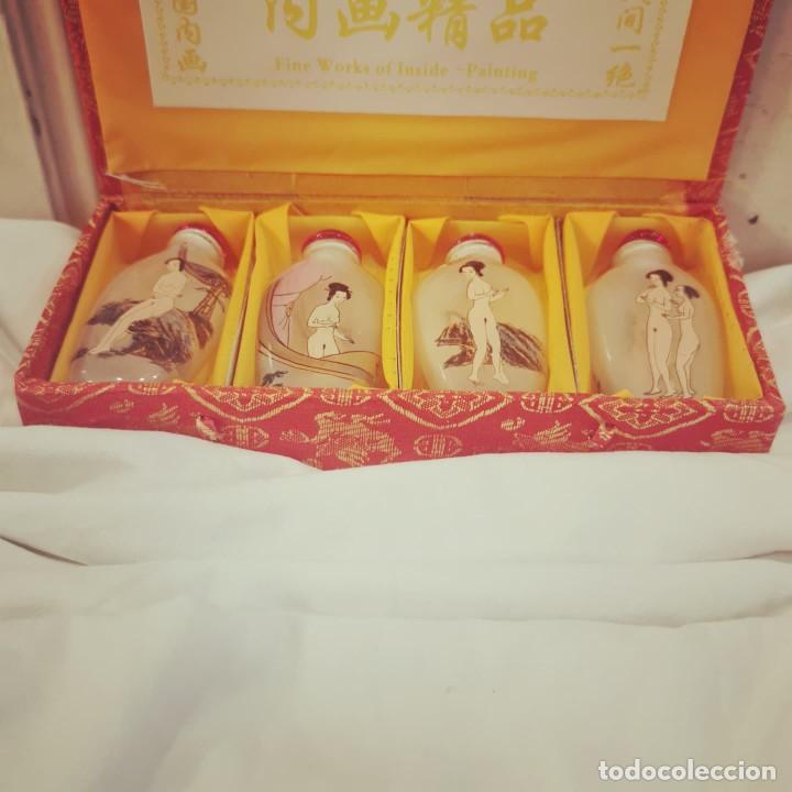 Arte: Juego Botellas Snuff Chinas - Foto 18