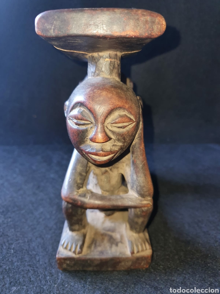 Arte: Reposa cabezas Luba (Congo) - Foto 2