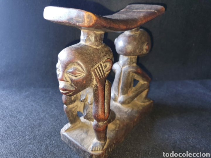 Arte: Reposa cabezas Luba (Congo) - Foto 3