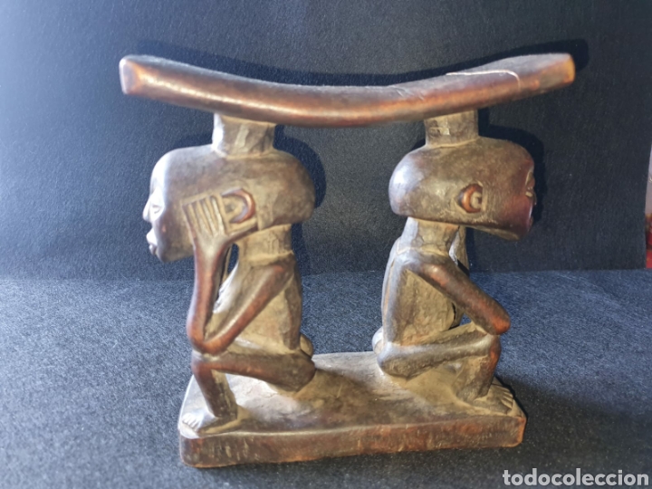 Arte: Reposa cabezas Luba (Congo) - Foto 4
