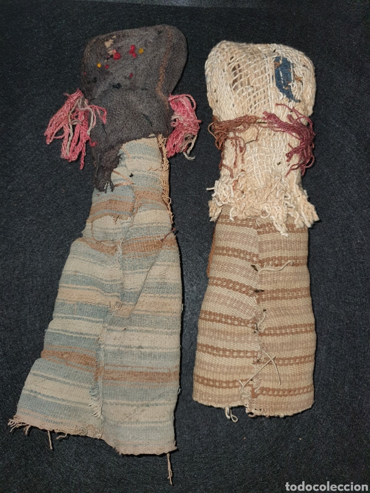Arte: Antigua mu&ntilde;ecas chancay Per&uacute;. - Foto 2