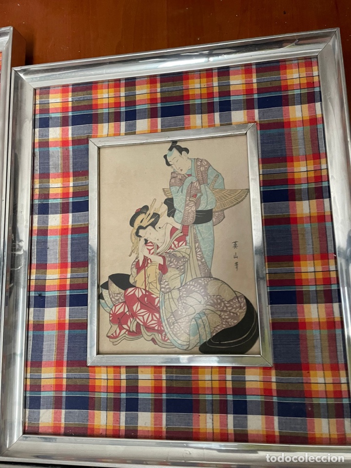 Arte: Lote de cuadros japoneses - Foto 2