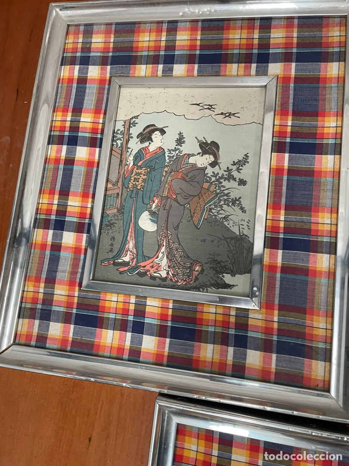Arte: Lote de cuadros japoneses - Foto 4
