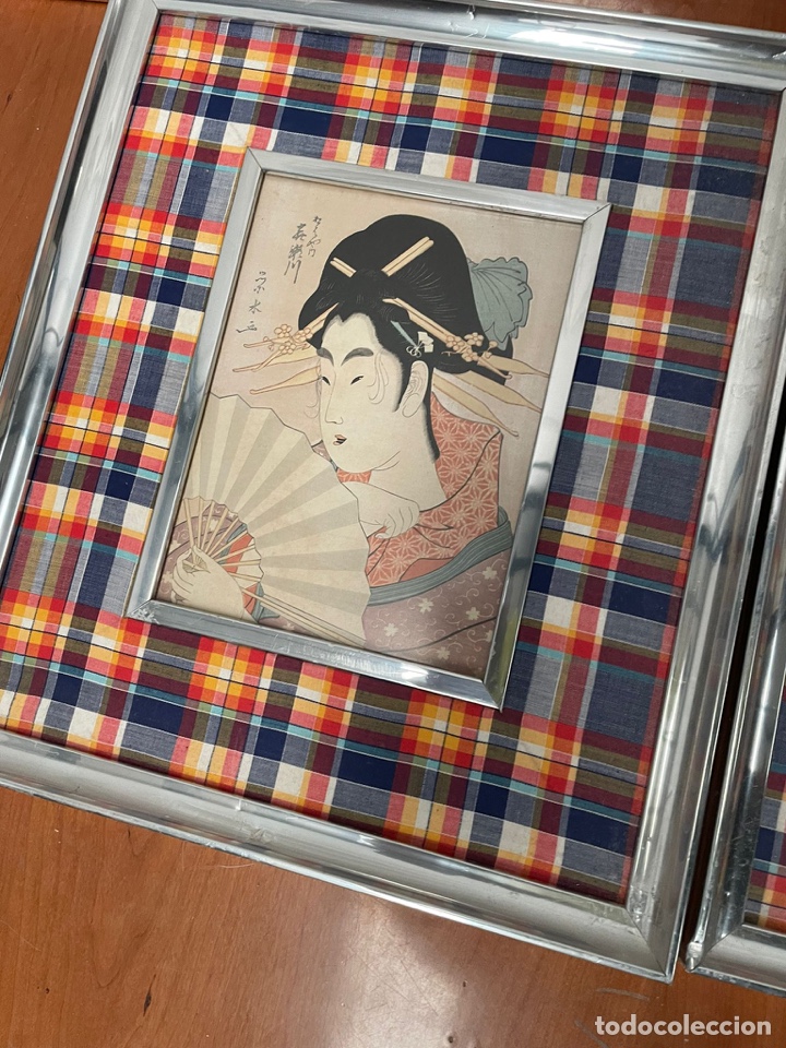 Arte: Lote de cuadros japoneses - Foto 5