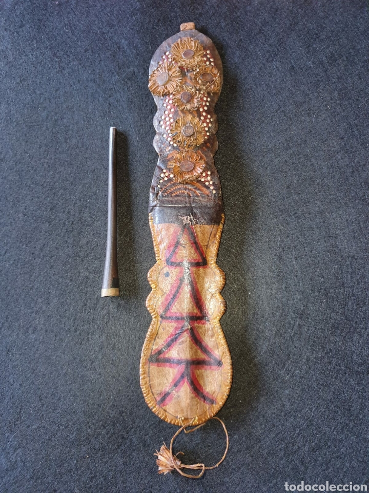Arte: Pipa con estuche touareg. - Foto 2
