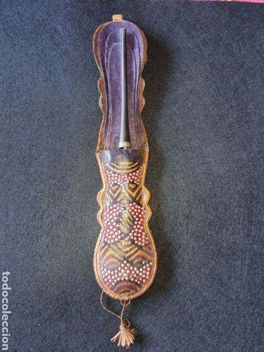 Arte: Pipa con estuche touareg. - Foto 3