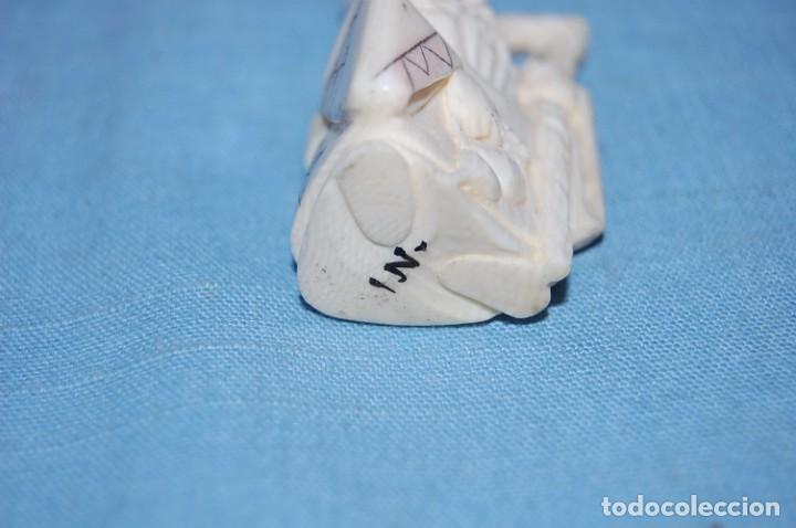 Arte: NETSUKE MONJE CON MARCA EN BASE - Foto 3