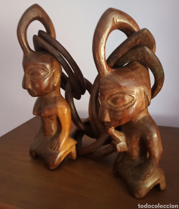 Arte: CURIOSA Y ORIGINAL TALLA EN MADERA - Foto 5