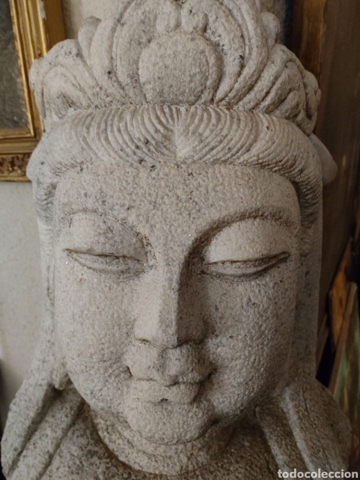Arte: Cabeza en piedra oriental - Foto 2