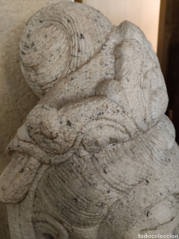 Arte: Cabeza en piedra oriental - Foto 5