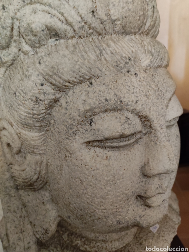 Arte: Cabeza en piedra oriental - Foto 6