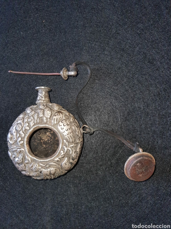 Arte: Snuff box de plata Nepal. - Foto 3