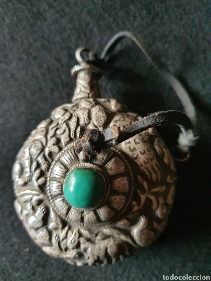 Arte: Snuff box de plata Nepal. - Foto 1