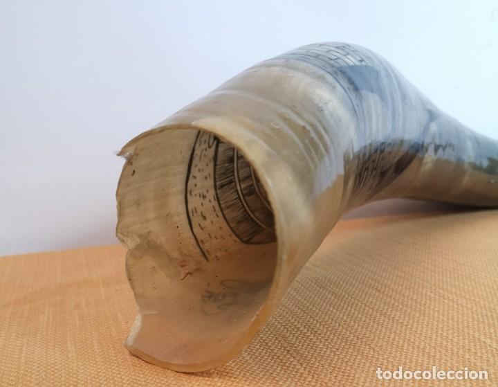 Arte: Cuerno de Buey Africano Decorado - Foto 8