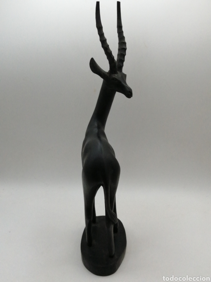 Arte: Escultura madera. Antilope - Foto 5