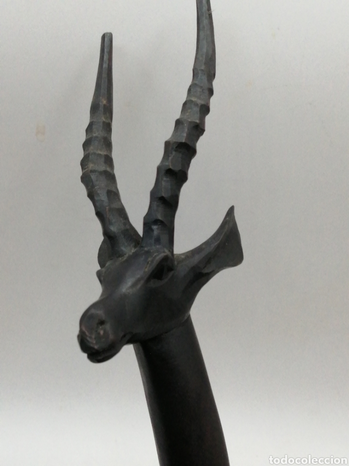 Arte: Escultura madera. Antilope - Foto 8