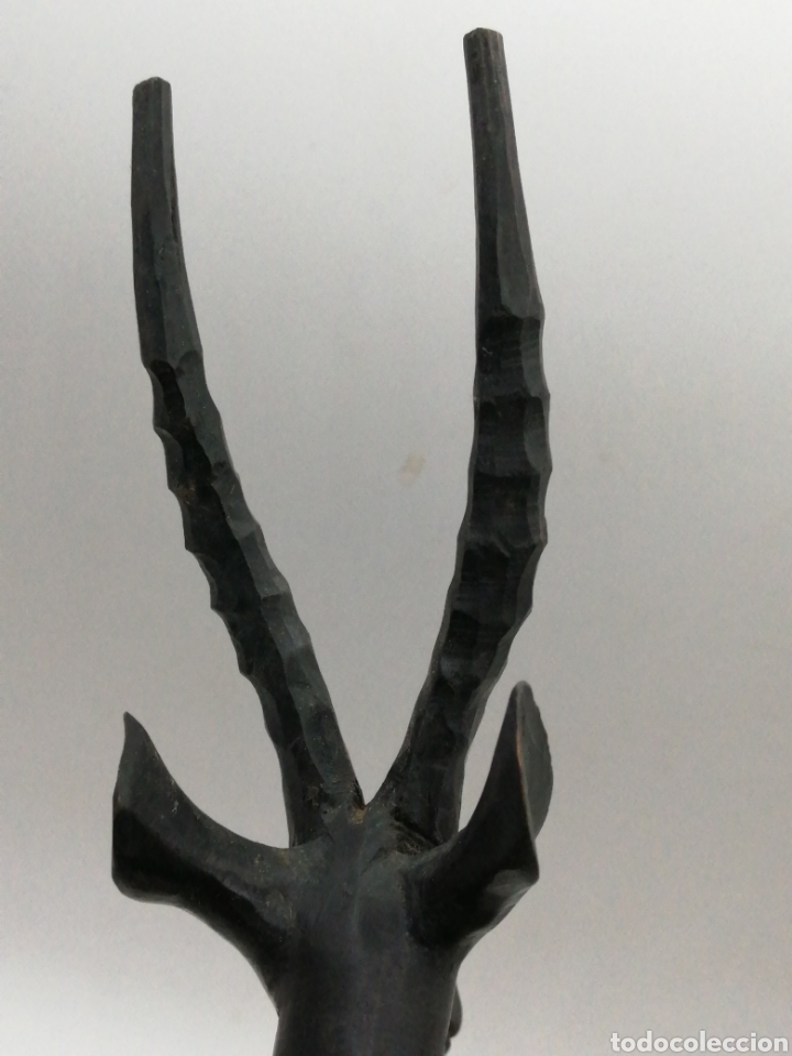Arte: Escultura madera. Antilope - Foto 9