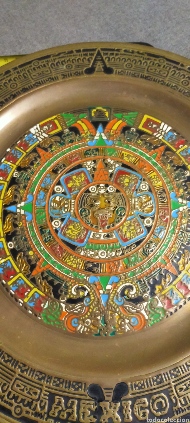 Arte: PLATO LAT&Oacute;N RECUERDO DE M&Eacute;XICO - Foto 2