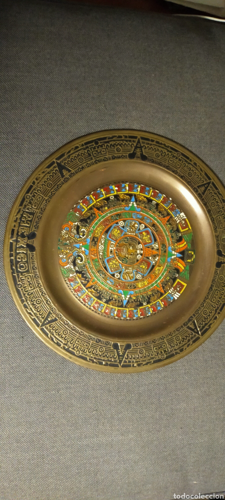 Arte: PLATO LAT&Oacute;N RECUERDO DE M&Eacute;XICO - Foto 9