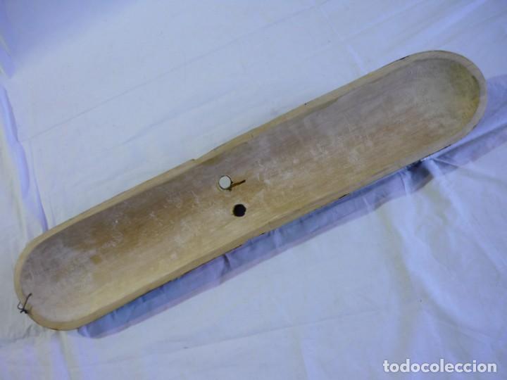 Arte: M&aacute;scara de madera tallada, pintada a mano - Foto 8