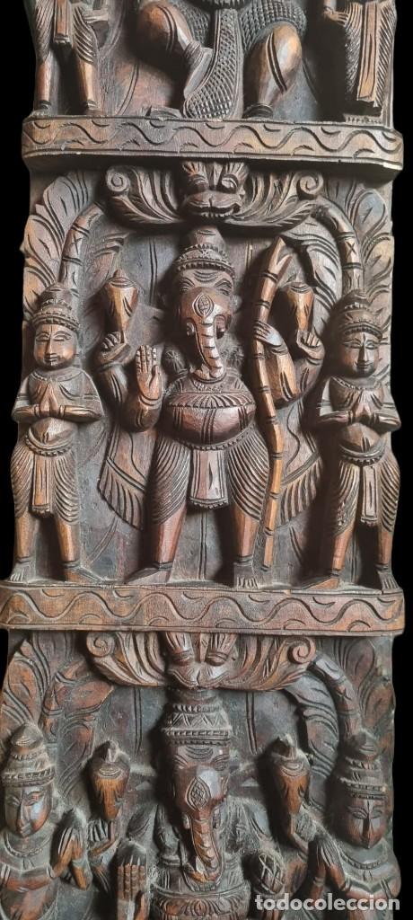 Arte: Madera tallada de Ganesha - Foto 3