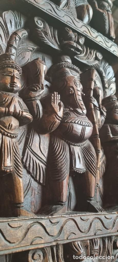 Arte: Madera tallada de Ganesha - Foto 5