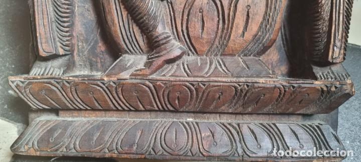 Arte: Madera tallada de Ganesha - Foto 8