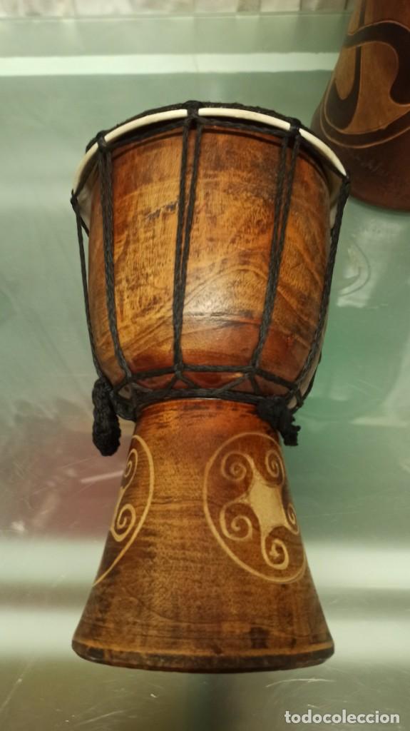 Arte: TIMBALES MADERA. INDOCHINA - Foto 4