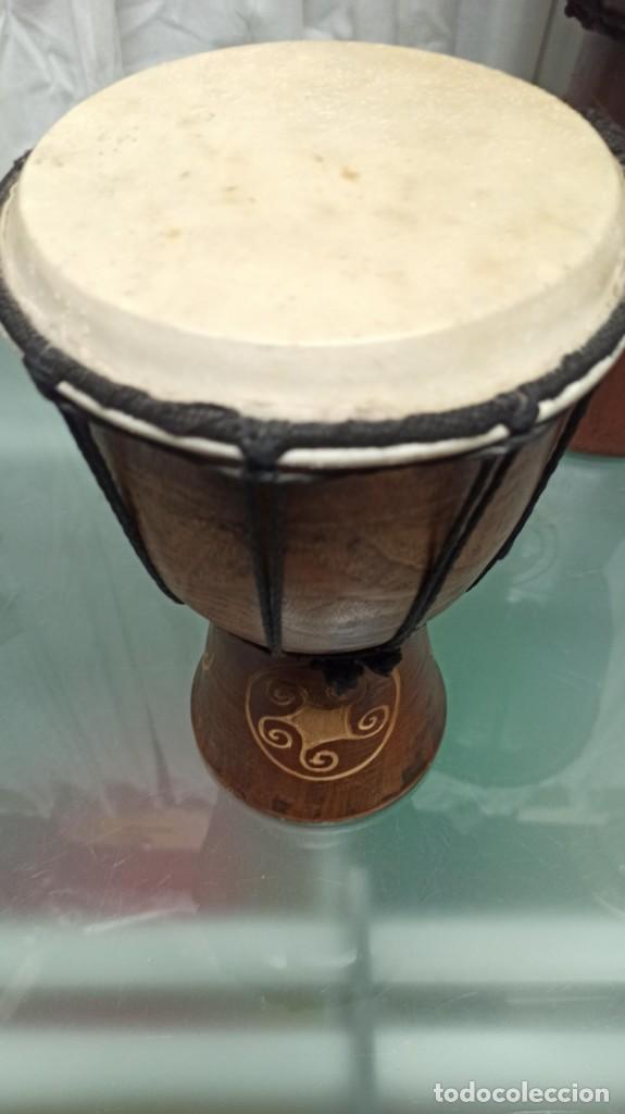 Arte: TIMBALES MADERA. INDOCHINA - Foto 5
