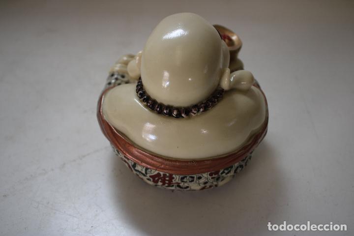 Arte: buda sonrriente de resina-marmolina - Foto 2