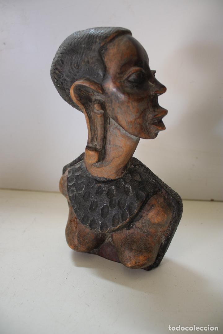 Arte: busto de mujer africana - Foto 2