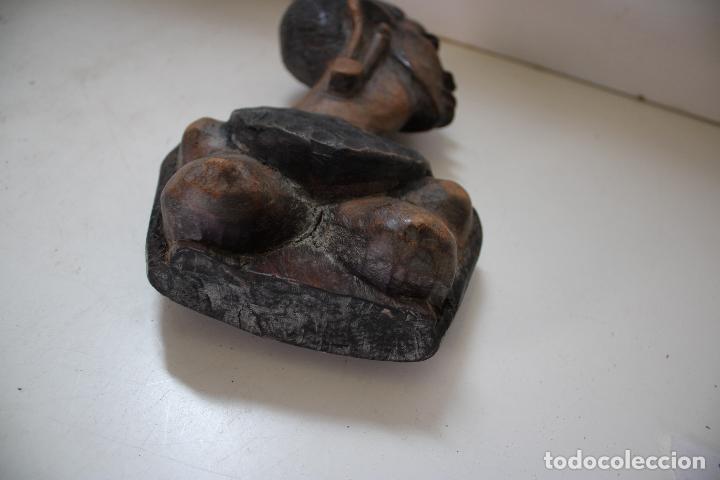 Arte: busto de mujer africana - Foto 4