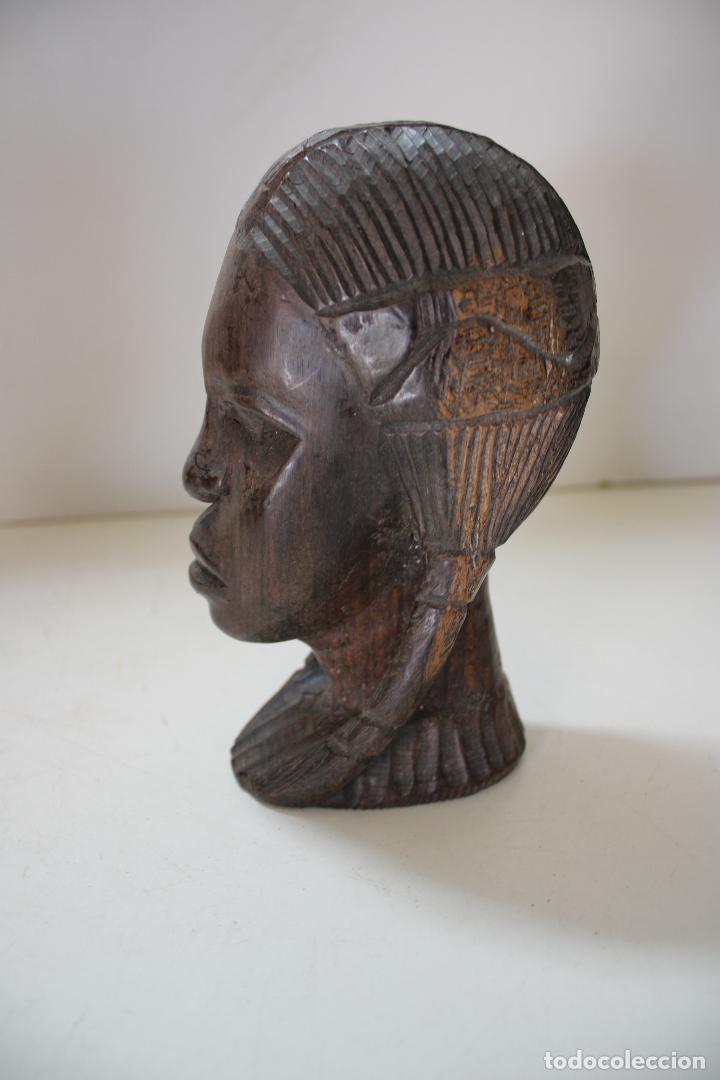 Arte: busto de mujer africana - Foto 2