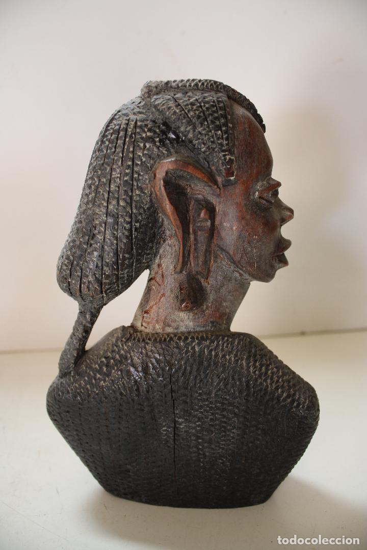 Arte: busto de mujer africana - Foto 2