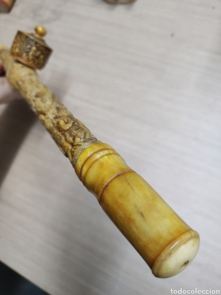Arte: Pipa china tallada - Foto 4