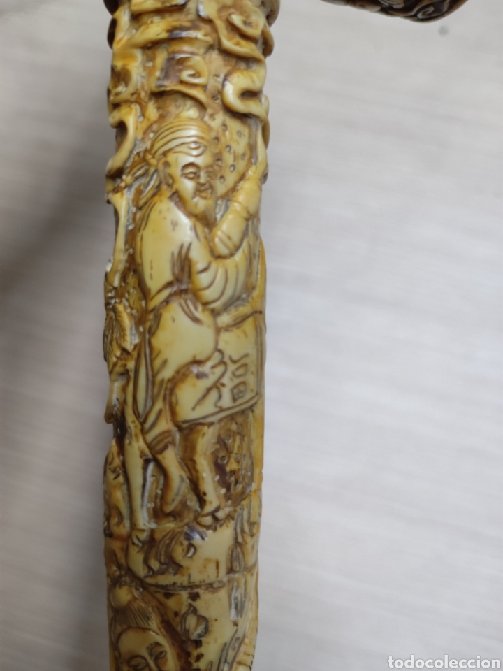 Arte: Pipa china tallada - Foto 5