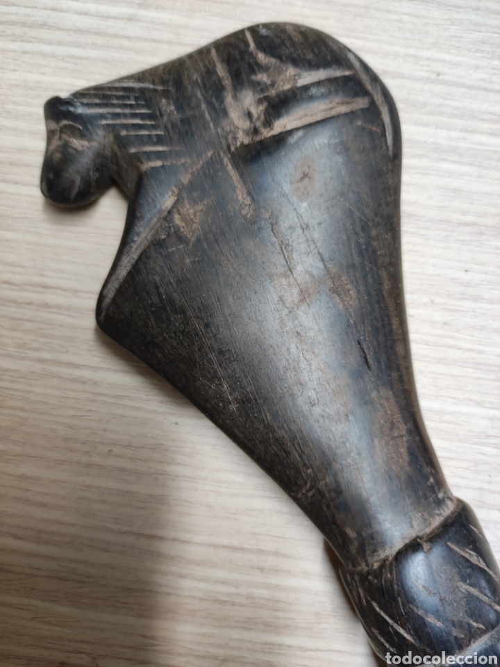 Arte: Cuchara africana de madera - Foto 2