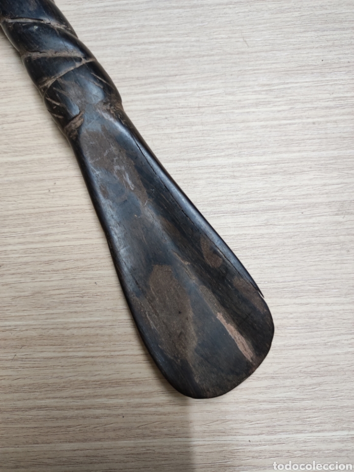 Arte: Cuchara africana de madera - Foto 3