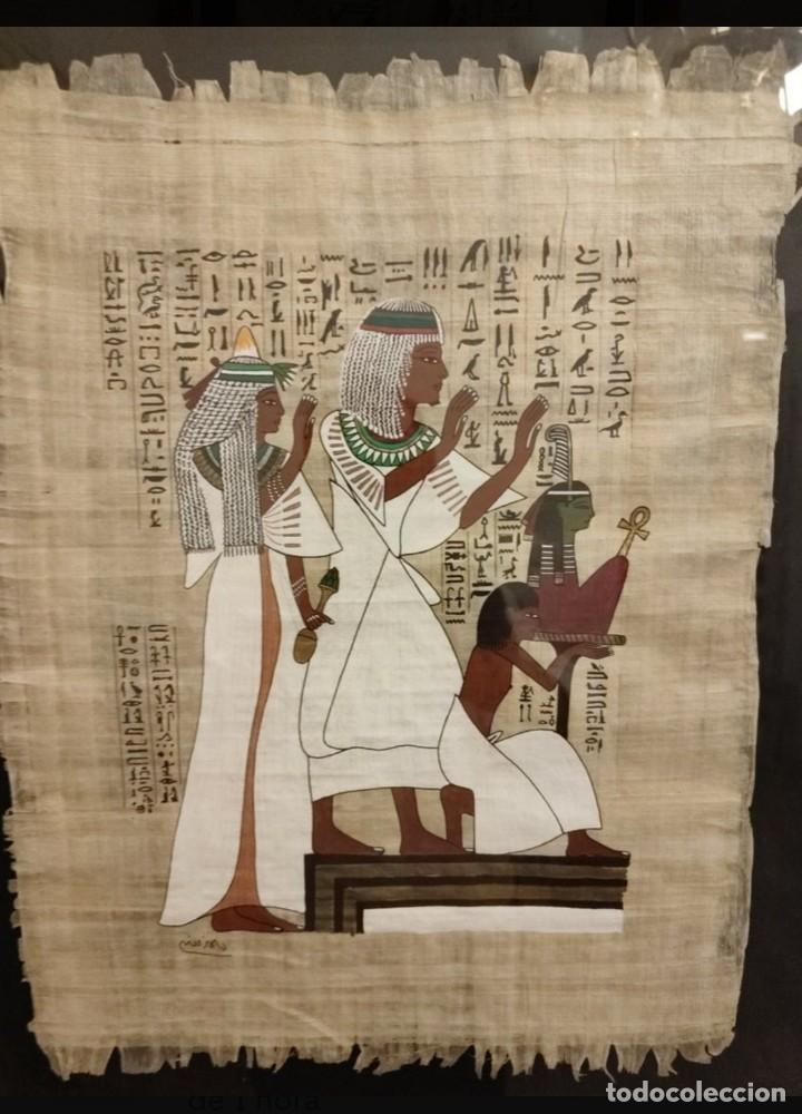 Arte: Papiro enmarcado - Foto 3