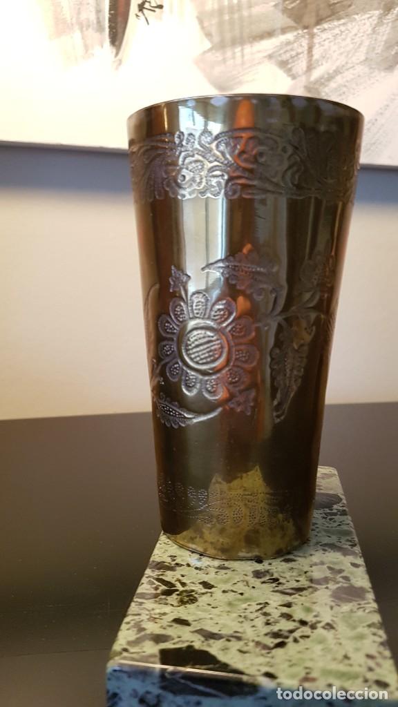 Arte: VASO ARAB&Eacute; ANTIGUO - Foto 2