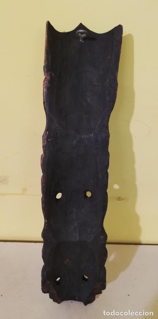 Arte: M&Aacute;SCARA EN MADERA TALLADA - Foto 4