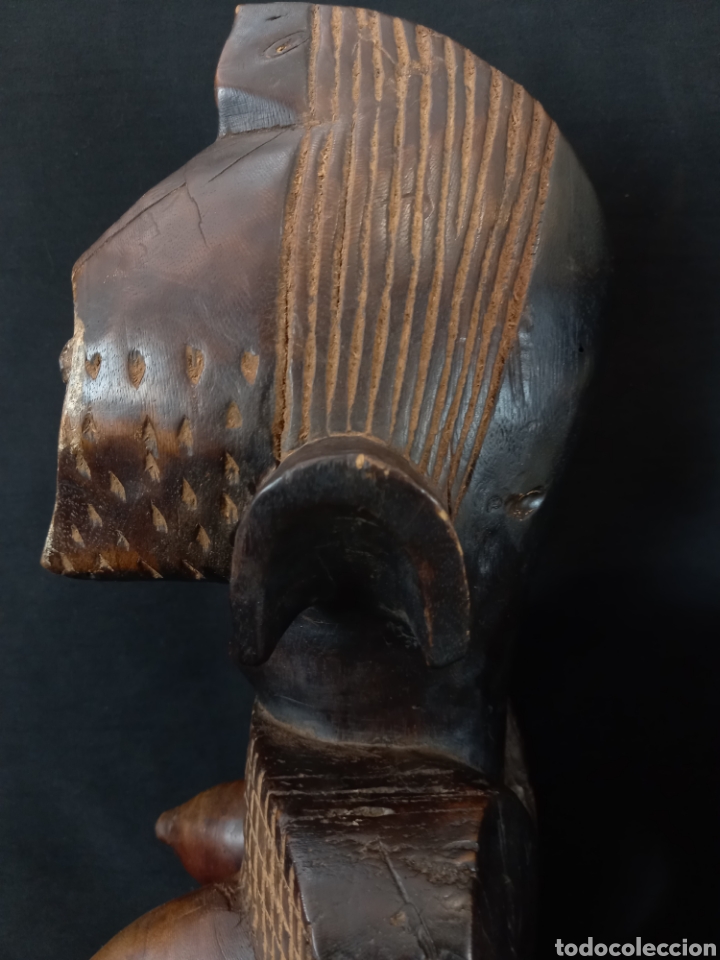 Arte: Pareja estatuas Lega Congo 60 cm - Foto 13