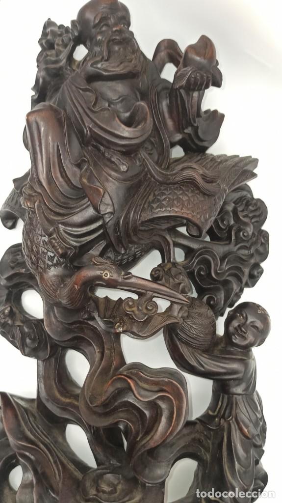 Arte: ESCULTURA MADERA EBANO - Foto 3
