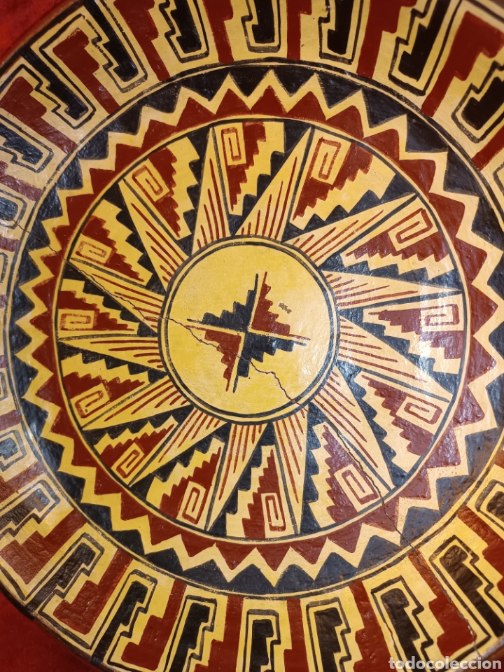 Arte: Plato decorativo estilo Inca. - Foto 2