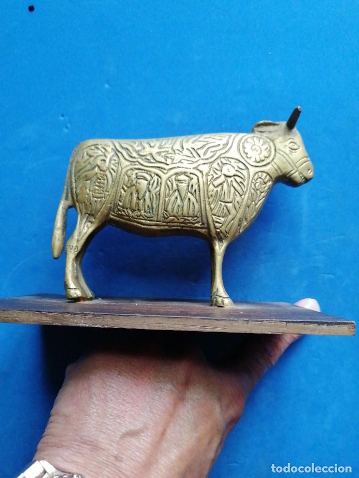 Arte: Vaca sagrada. 13x10cm. - Foto 2