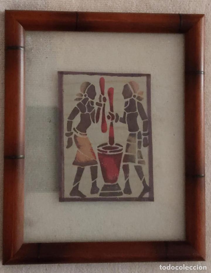Arte: TELA PINTADA A MANO. - Foto 1