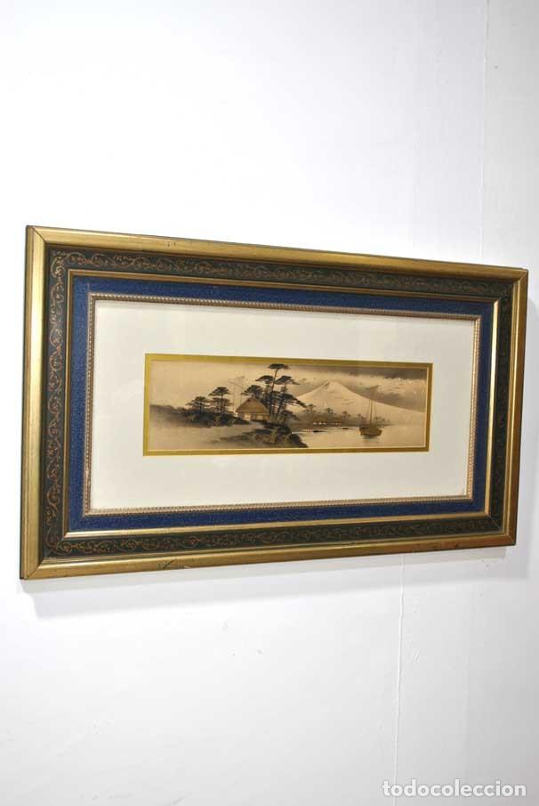Arte: CUADRO PAISAJE CHINO - Foto 1