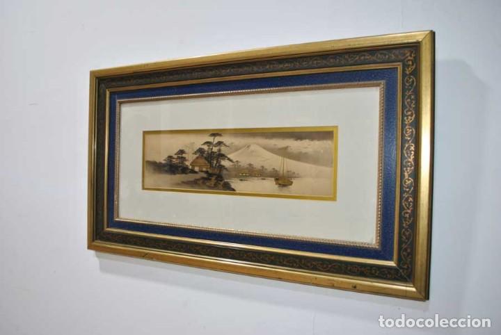 Arte: CUADRO PAISAJE CHINO - Foto 3